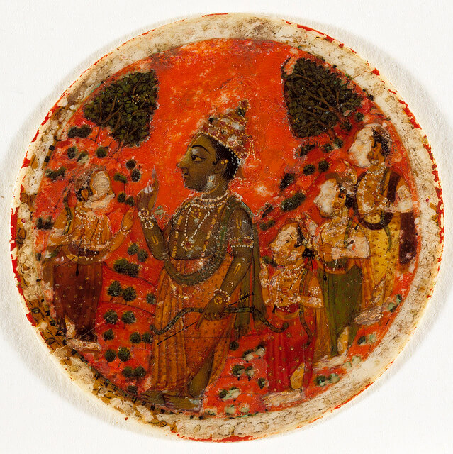 Ganjifa Card mid-18th century Ashley Van Haeften